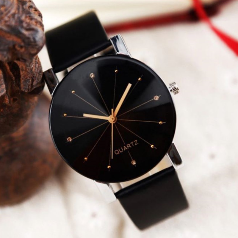 age rack Bully Šperky - hodinky - unisex módní hodinky v černé barvě - dámské hodinky -  pánské hodinky - FLARO.CZ